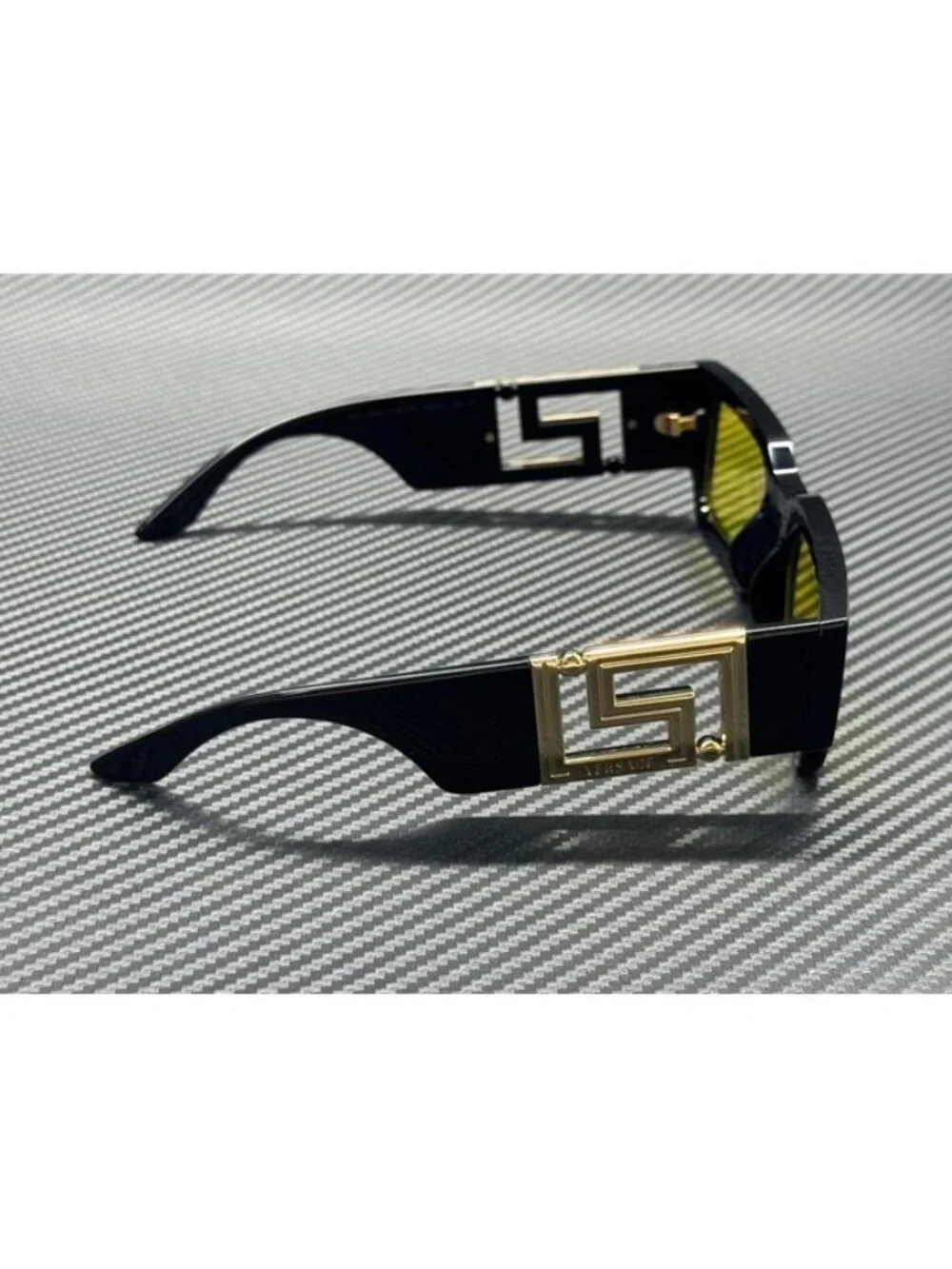 New Versace Men Black Sunglasses 54-21-140